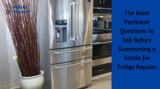 The Most Pertinent Questions to Ask Before Summoning a Techie for Fridge Repairs
