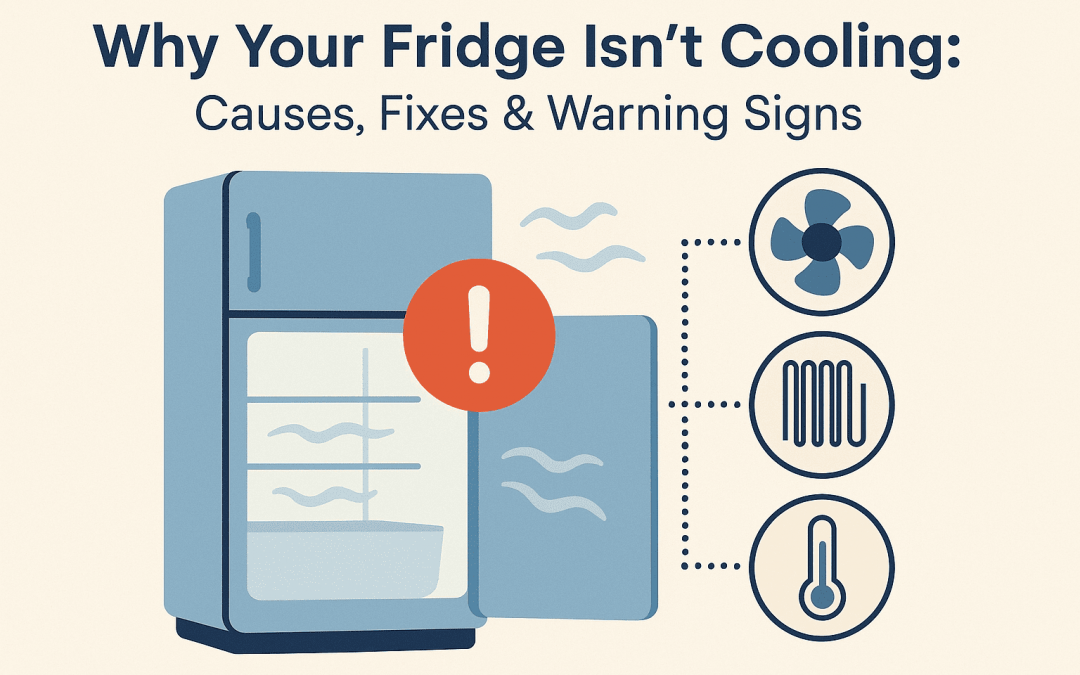 Why Your Fridge Isn’t Cooling: Causes, Fixes & Warning Signs