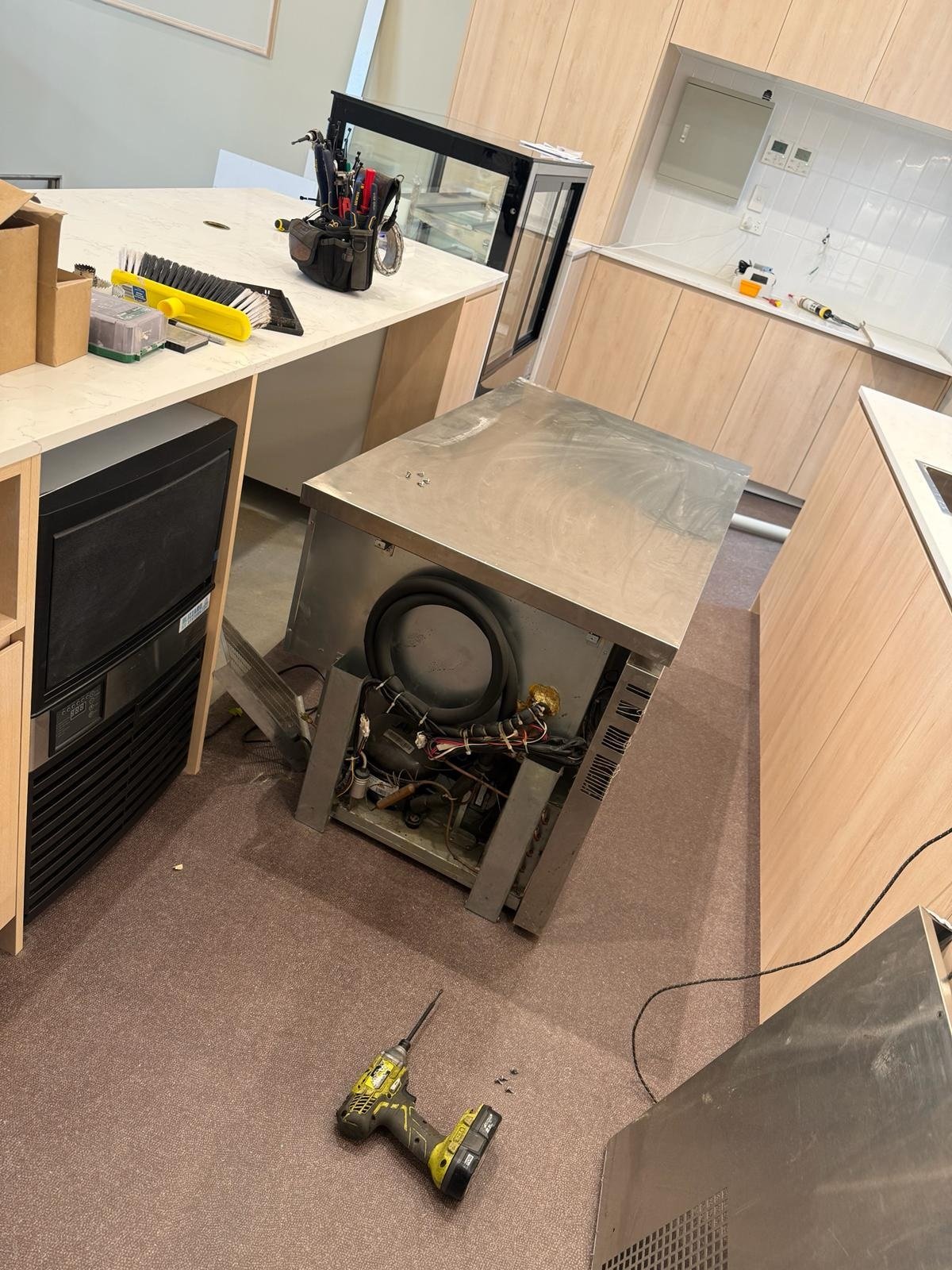 Commercial fridge repair at CADO Cafe, Lidcombe