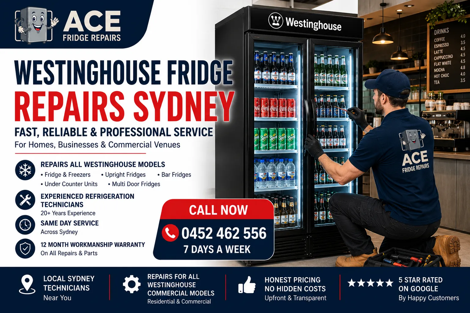 Professional Westinghouse Fridge Repairs in Sydney