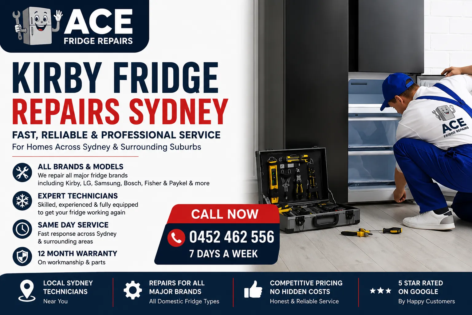 Professional Kirby Commercial Refrigeration and Coolroom Repairs in Western Sydney