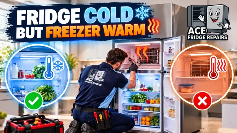 Fridge Cold But Freezer Warm