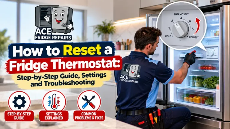 How to Reset a Fridge Thermostat